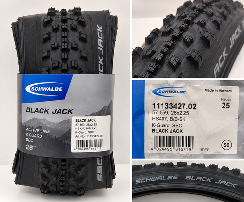 Schwalbe black jack 2 - jack, 26