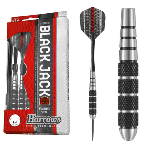 Harrows black jack steeldarts - jack,