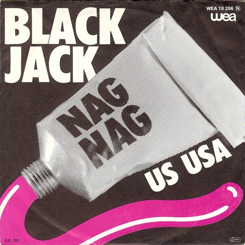Black jack nag vinyl - black,