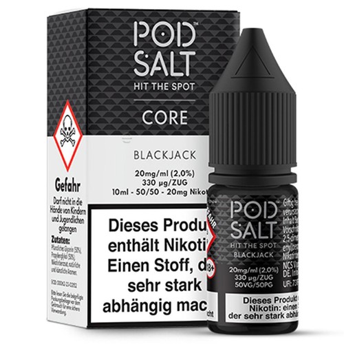 Pod salt black - jack, nicsalt