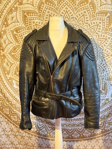 Motorrad jacke leder schwarz - motorrad,
