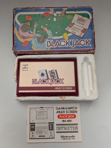 Black jack nintendo game - nintendo,