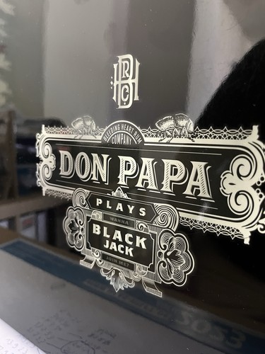 Don papa black - papa, koffer