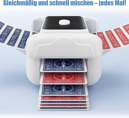 Kartenmischmaschine akku - kartenmischmaschine,
