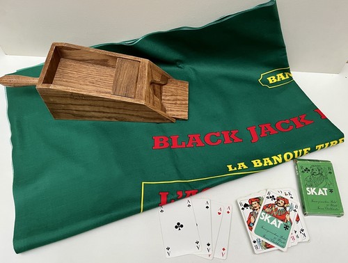 Vintage black jack set - black,