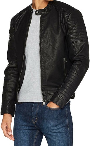 Jack jones lederjacke - jack, &